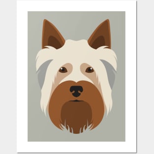 Australian Silky Terrier Dog Posters and Art
